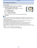 Preview for 161 page of Panasonic DMC-G5W Basic Operating Instructions Manual