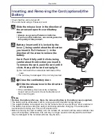 Preview for 24 page of Panasonic DMC-GF2CS Advanced Operating Manual