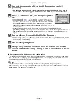 Preview for 180 page of Panasonic DMC-GF2CS Advanced Operating Manual