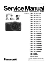 Panasonic DMC-GF6K Service Manual preview