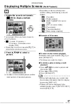 Preview for 67 page of Panasonic DMC-LS70S - Lumix Digital Camera Operating Instructions Manual