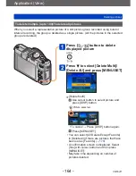 Preview for 164 page of Panasonic DMC-LX7K Owner'S Manual