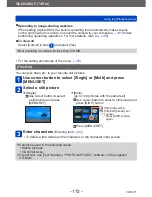 Preview for 172 page of Panasonic DMC-LX7K Owner'S Manual