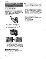 Preview for 38 page of Panasonic DMC-LZ3S - Lumix Digital Camera Operating Instructions Manual