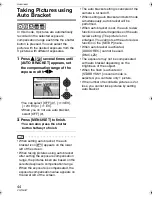 Preview for 44 page of Panasonic DMC-LZ3S - Lumix Digital Camera Operating Instructions Manual