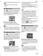 Preview for 51 page of Panasonic DMC-LZ3S - Lumix Digital Camera Operating Instructions Manual