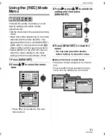 Preview for 61 page of Panasonic DMC-LZ3S - Lumix Digital Camera Operating Instructions Manual