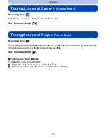 Preview for 67 page of Panasonic DMC-LZ40 Operating Instructions Manual