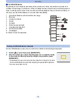 Preview for 78 page of Panasonic DMC-LZ40 Operating Instructions Manual