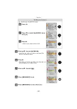 Preview for 22 page of Panasonic DMC ZR1R - Lumix Digital Camera Operating Instructions Manual