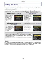 Preview for 26 page of Panasonic DMCFZ40 - DIGITAL CAMERA - ADVANCED FEATURES Operating Instructions Manual