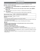 Preview for 96 page of Panasonic DMCFZ40 - DIGITAL CAMERA - ADVANCED FEATURES Operating Instructions Manual