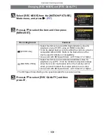 Preview for 106 page of Panasonic DMCFZ40 - DIGITAL CAMERA - ADVANCED FEATURES Operating Instructions Manual