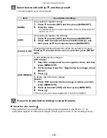 Preview for 116 page of Panasonic DMCFZ40 - DIGITAL CAMERA - ADVANCED FEATURES Operating Instructions Manual