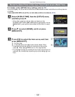 Preview for 122 page of Panasonic DMCFZ40 - DIGITAL CAMERA - ADVANCED FEATURES Operating Instructions Manual