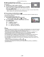 Preview for 129 page of Panasonic DMCFZ40 - DIGITAL CAMERA - ADVANCED FEATURES Operating Instructions Manual