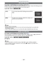 Preview for 143 page of Panasonic DMCFZ40 - DIGITAL CAMERA - ADVANCED FEATURES Operating Instructions Manual