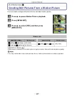 Preview for 149 page of Panasonic DMCFZ40 - DIGITAL CAMERA - ADVANCED FEATURES Operating Instructions Manual