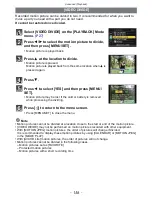 Preview for 156 page of Panasonic DMCFZ40 - DIGITAL CAMERA - ADVANCED FEATURES Operating Instructions Manual