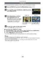 Preview for 168 page of Panasonic DMCFZ40 - DIGITAL CAMERA - ADVANCED FEATURES Operating Instructions Manual