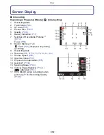 Preview for 193 page of Panasonic DMCFZ40 - DIGITAL CAMERA - ADVANCED FEATURES Operating Instructions Manual