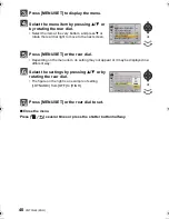 Preview for 40 page of Panasonic DMCG3W Basic Operating Instructions Manual