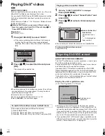 Preview for 20 page of Panasonic DMP-B15 - Portable Blu-ray Player Operating Instructions Manual