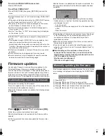 Preview for 31 page of Panasonic DMP-B15 - Portable Blu-ray Player Operating Instructions Manual