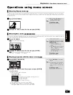 Preview for 15 page of Panasonic DMP-BD10 - Blu-Ray Disc Player Operating Instructions Manual