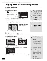 Preview for 16 page of Panasonic DMP-BD10 - Blu-Ray Disc Player Operating Instructions Manual