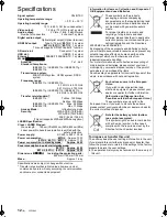 Preview for 12 page of Panasonic DMP-BDT110EG Operating Instructions Manual