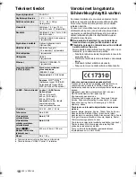 Preview for 130 page of Panasonic DMP-BDT120 Operating Instructions Manual