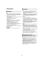 Preview for 2 page of Panasonic DMP-BDT363 Operating Instructions Manual