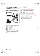 Preview for 22 page of Panasonic DMP-BDT570 Basic Operating Instructions Manual