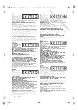 Preview for 110 page of Panasonic DMP-BDT570 Basic Operating Instructions Manual