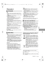 Preview for 13 page of Panasonic DMP-UB700 Basic Operating Instructions Manual