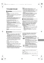 Preview for 29 page of Panasonic DMP-UB700 Basic Operating Instructions Manual