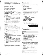 Preview for 22 page of Panasonic DMPBD79 Basic Operating Instructions Manual