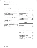 Preview for 4 page of Panasonic DMPBD79 Operating Instructions Manual