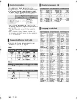 Preview for 36 page of Panasonic DMPBD79 Operating Instructions Manual