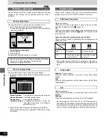 Preview for 86 page of Panasonic DMR-E20K Operating Instructions Manual