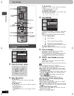 Preview for 20 page of Panasonic DMR-E65S - DVD Recorder With SD Card Slot Operating Instructions Manual