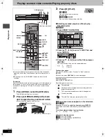 Preview for 24 page of Panasonic DMR-E65S - DVD Recorder With SD Card Slot Operating Instructions Manual