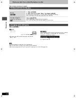 Preview for 26 page of Panasonic DMR-E65S - DVD Recorder With SD Card Slot Operating Instructions Manual