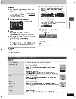 Preview for 29 page of Panasonic DMR-E65S - DVD Recorder With SD Card Slot Operating Instructions Manual