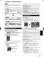 Preview for 45 page of Panasonic DMR-EX77B Operating Instructions Manual