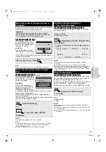 Preview for 29 page of Panasonic DMR-EZ49VEB Operating Instructions Manual