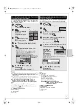 Preview for 37 page of Panasonic DMR-EZ49VEB Operating Instructions Manual