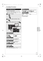 Preview for 45 page of Panasonic DMR-EZ49VEB Operating Instructions Manual