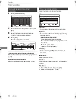 Preview for 34 page of Panasonic DMR-HCT230 Operating Instructions Manual